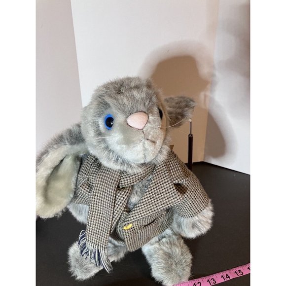 Hares Snuggle Bunny Plush Vintage 1983 North American Bear Co 12" Stuffed Animal - Picture 8 of 15